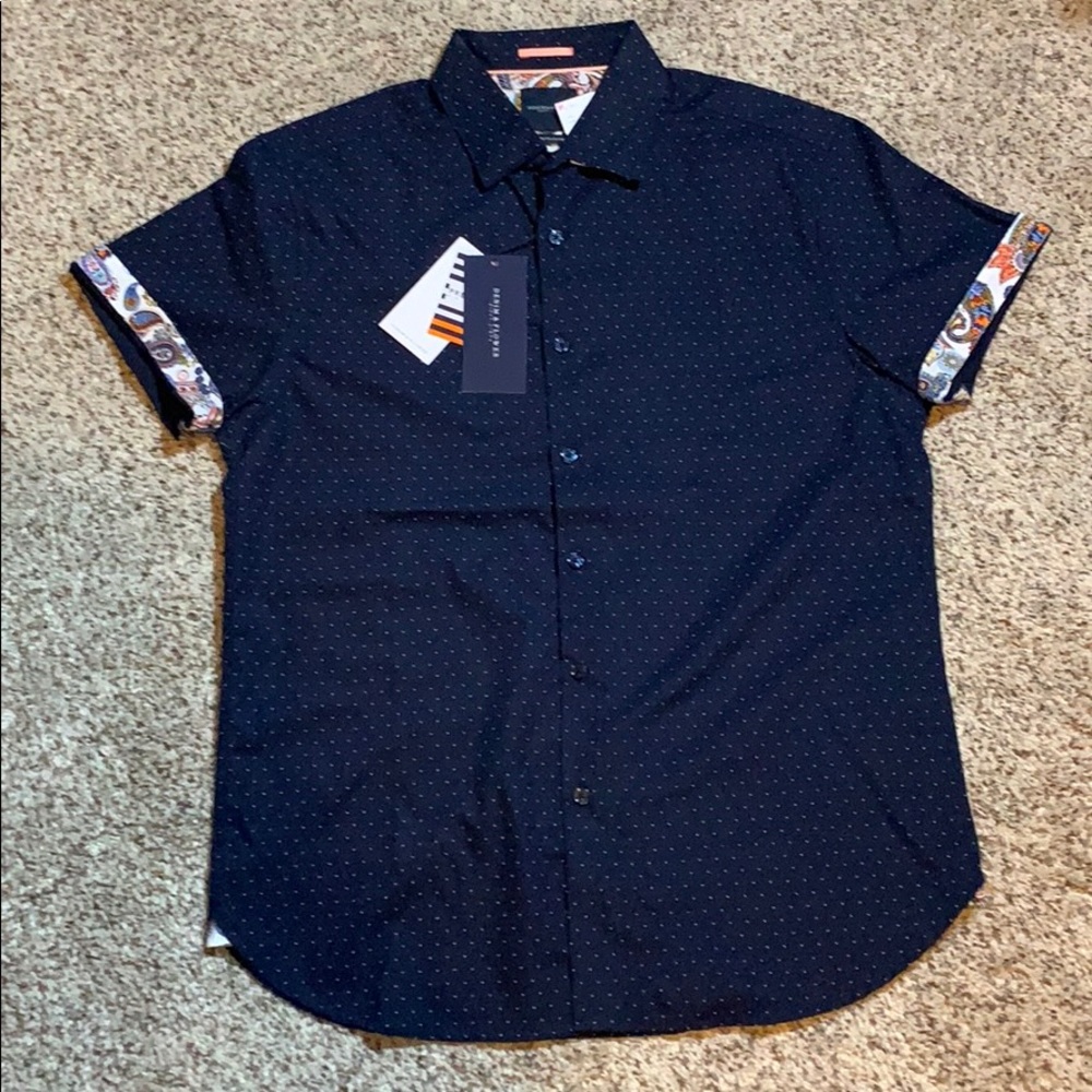 Denim & Flower Shirt